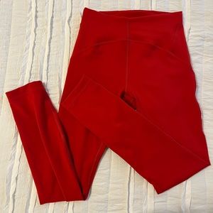 Dark Red Instill HR leggings